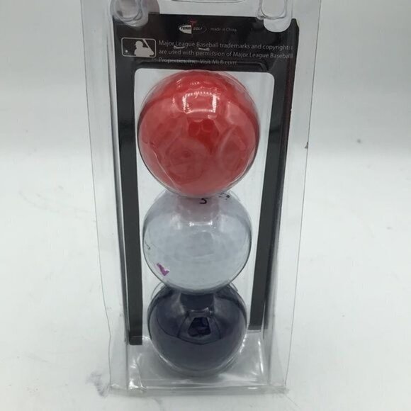 3 Pack of Boston Red Sox Golf Balls Sealed - Picture 2 of 3